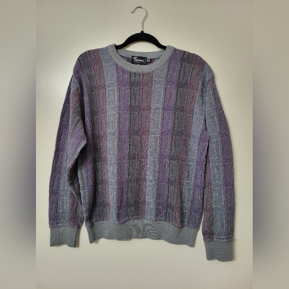 Vintage Tosani Canada Grandpa 90s Crewneck Sweater